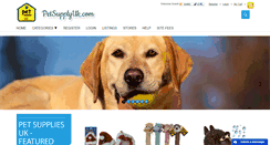 Desktop Screenshot of petsupplyuk.ukbidsaway.co.uk